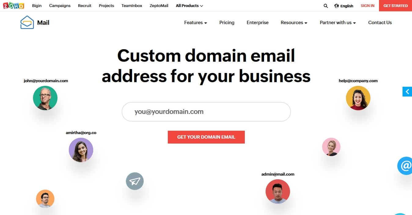 Free Email Domain Hosting