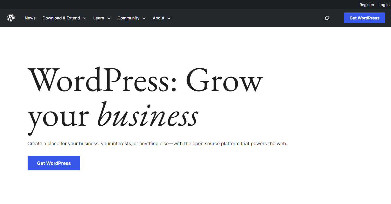 Build a WordPress website from scratch