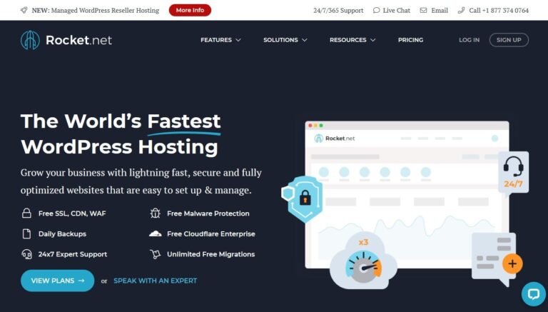 Rocket.net Review: Is This the Fastest Managed WordPress Hosting?
