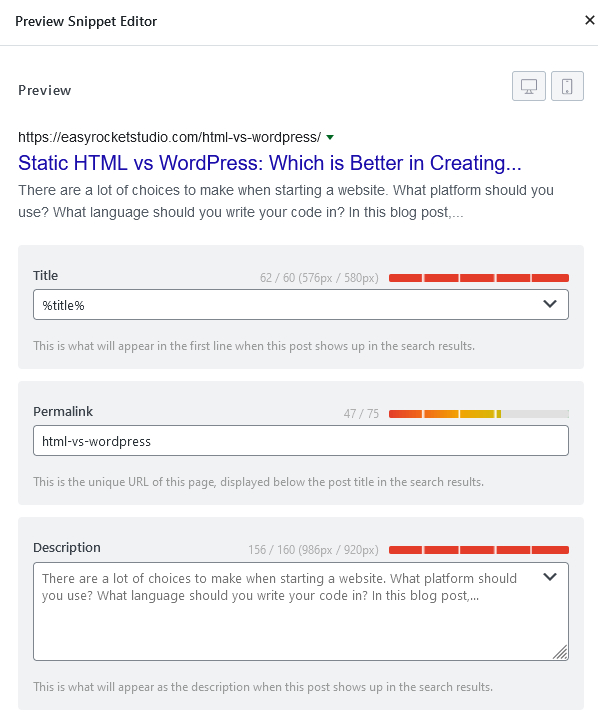 SEO for WordPress Using RankMath