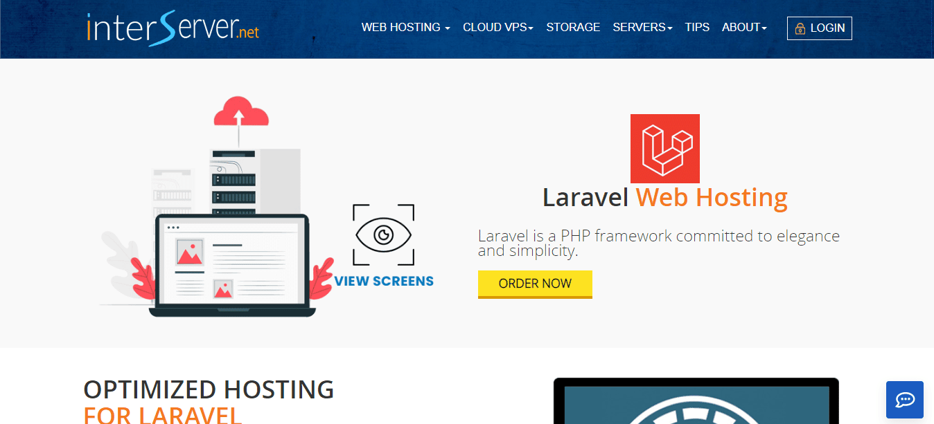 InterServer Laravel Hosting