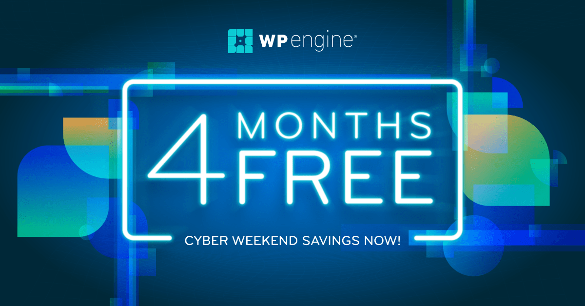 WPEngine Cyber Monday Deal